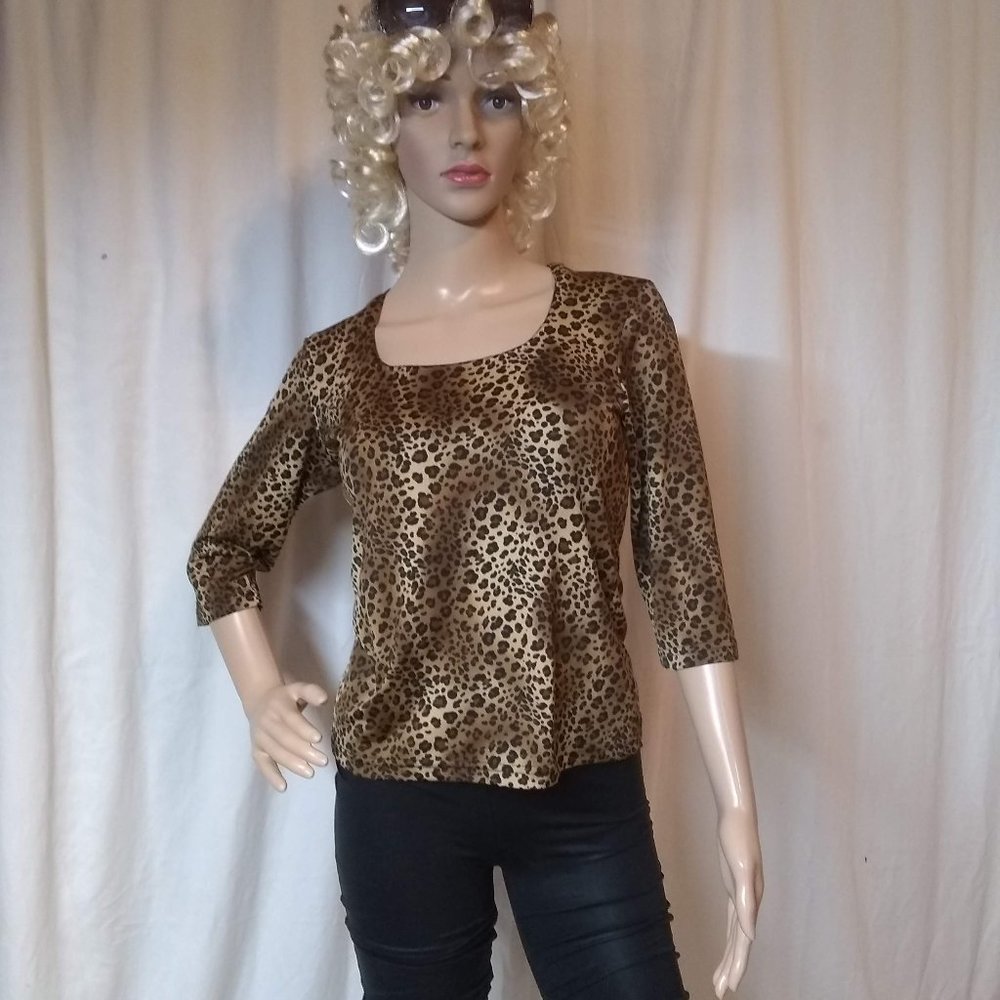 Animal Print Top